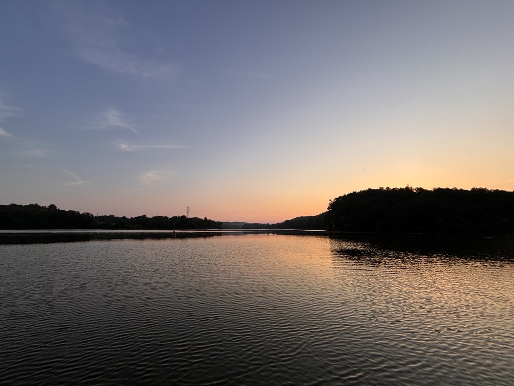 Sunrise on Watts Bar Reservoir